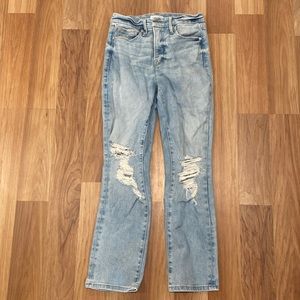 Good American straight leg jeans!